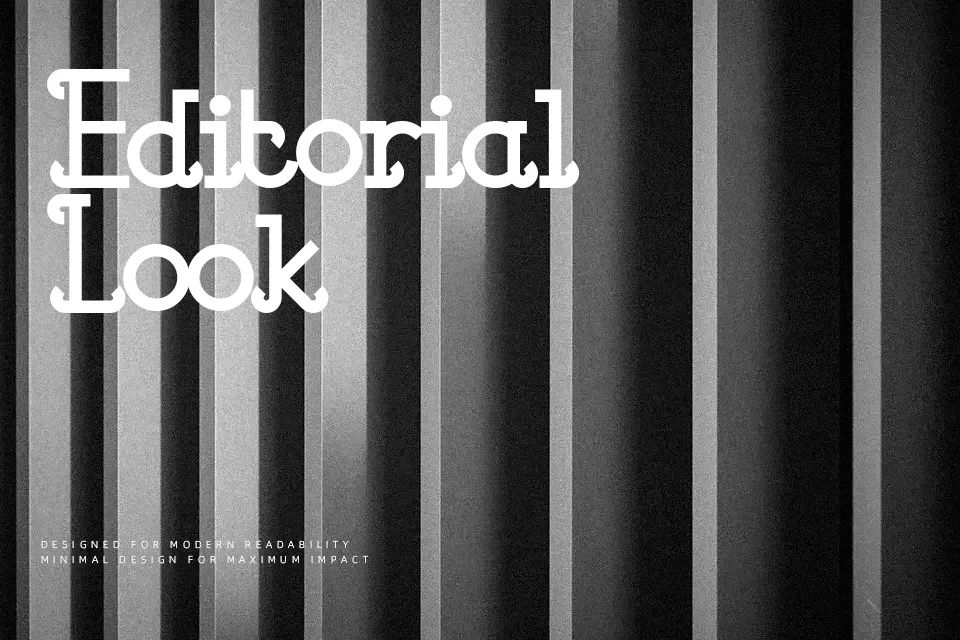 Barcelona Font Font Preview for Minimal Mood
