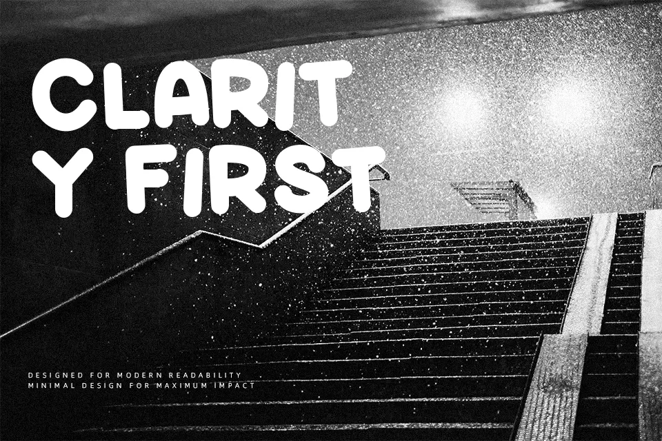 Bardy Font Sans Serif Font Preview for Editorial
