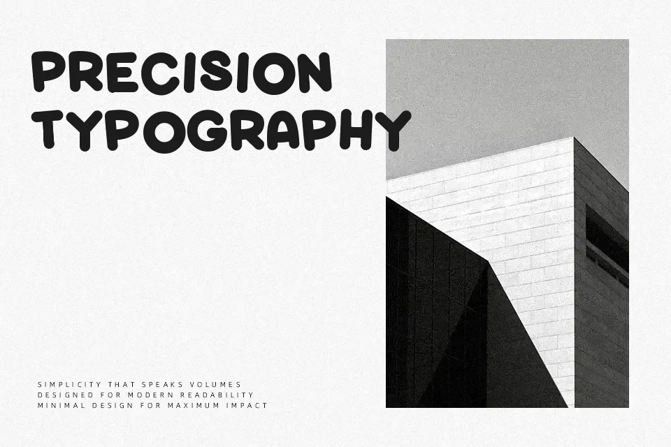 Bardy Font Sans Serif Font Preview for Editorial