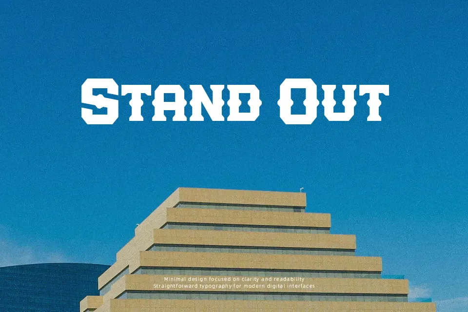Barlock Font Font Preview for Advertising
