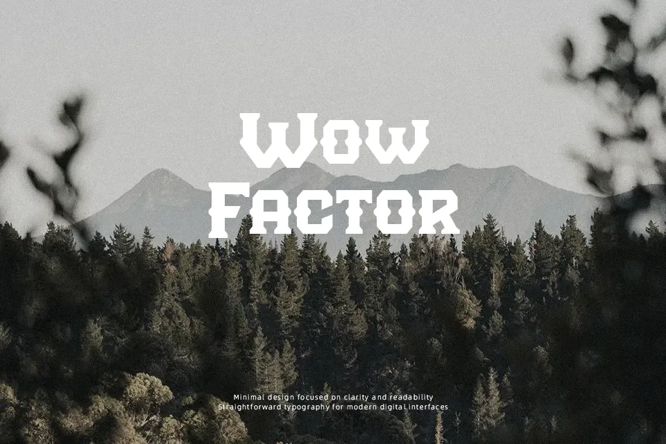 Barlock Font Slab Serif Font Preview for Fashion
