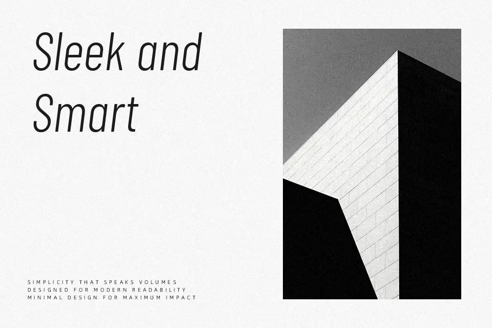 Barlow Condensed Font Font Preview for Modern Advertising