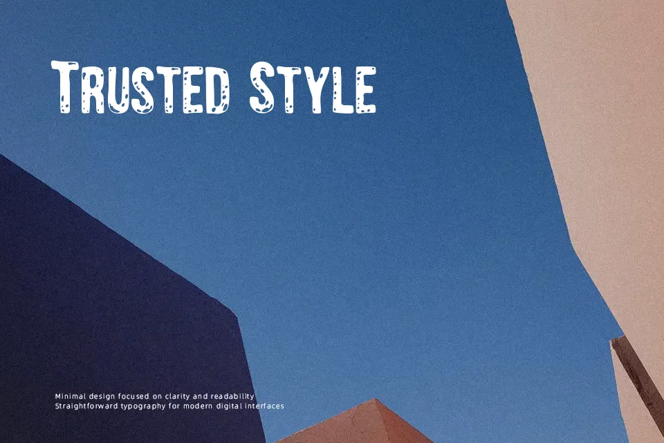 Barrio Chino Font Font Preview for Dramatic Mood