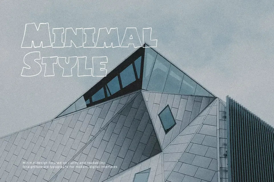 Basic Font Font Cartoon Font Preview for Advertising