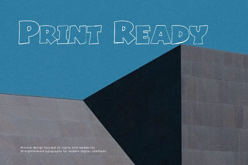 Basic Font Font Font Preview for Light Mood