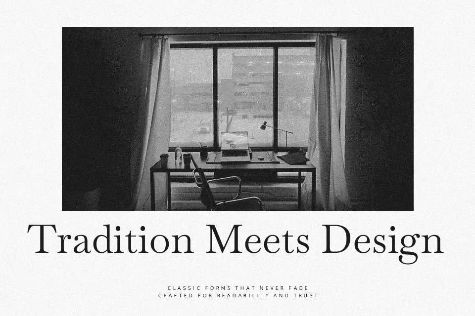 Baskervville Font Font Preview for Branding