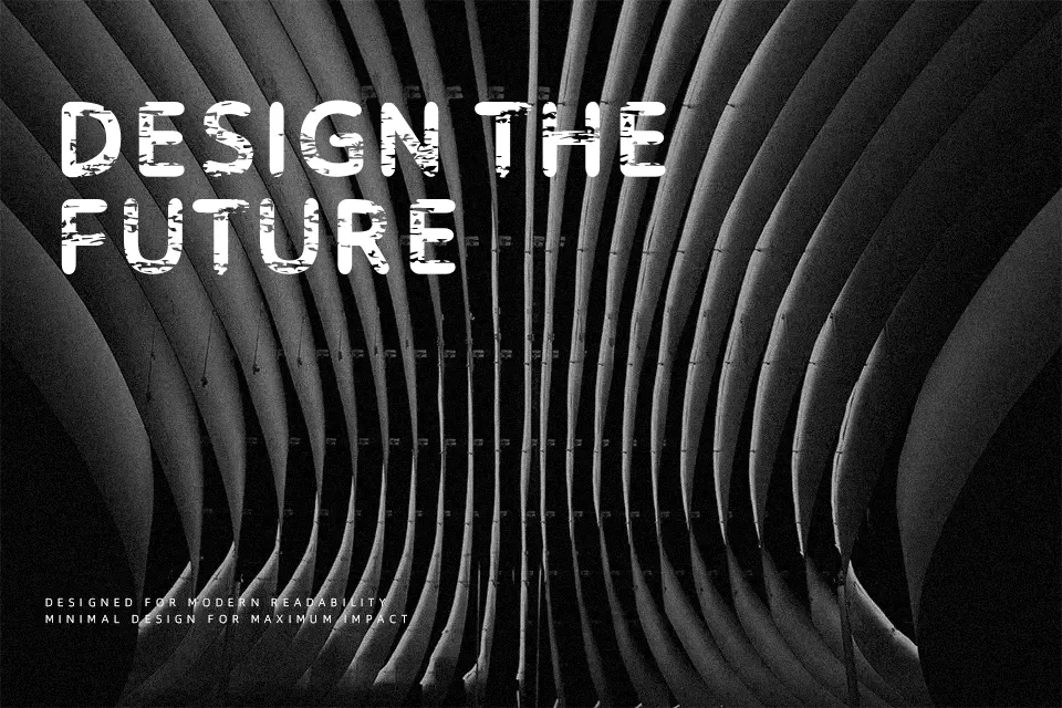 Baston Font Font Preview for Grunge Music