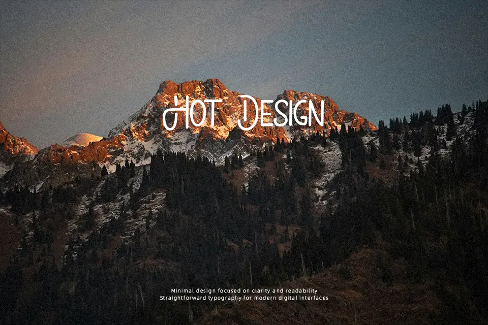 Bataler Font Font Preview for Artistic Mood