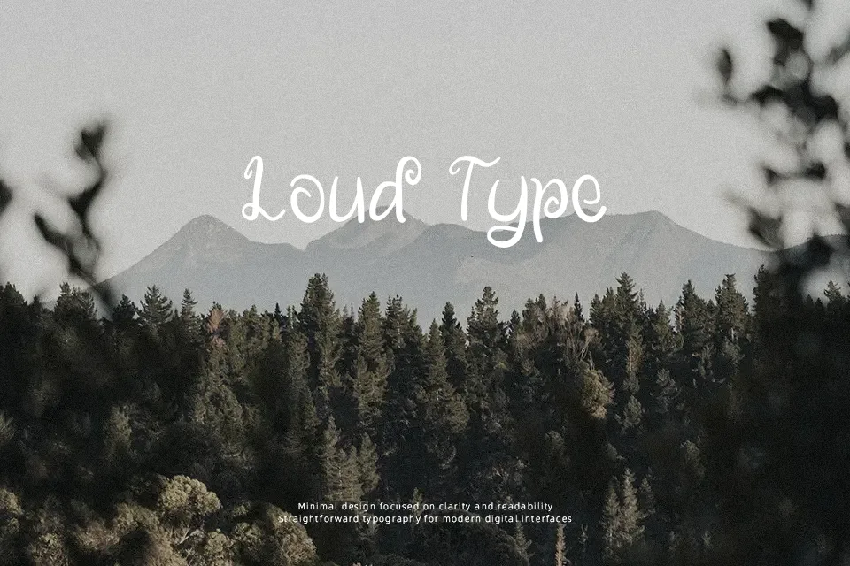 Batharnes Font Font Preview for Light Branding