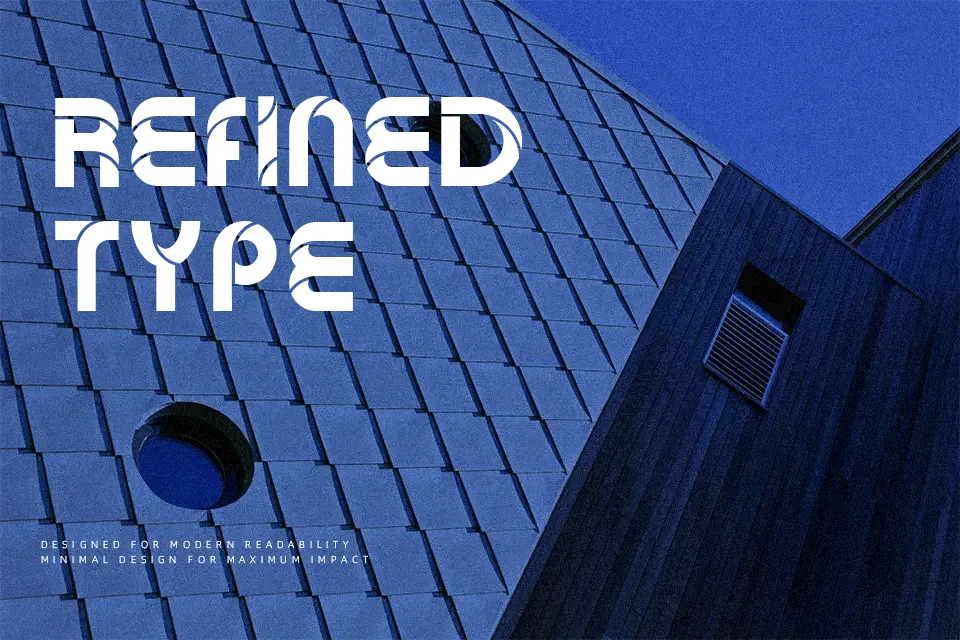 Bauman Font Font Preview for Clean Logo