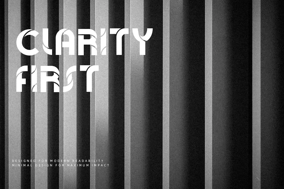 Bauman Font Display Font Preview for Logo