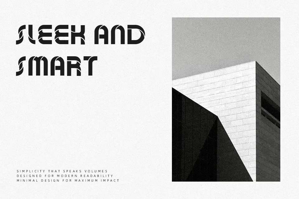 Bauman Font Font Preview for Clean Logo