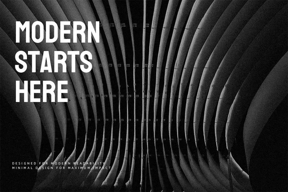 Bayon Font Sans Serif Font Preview for Poster