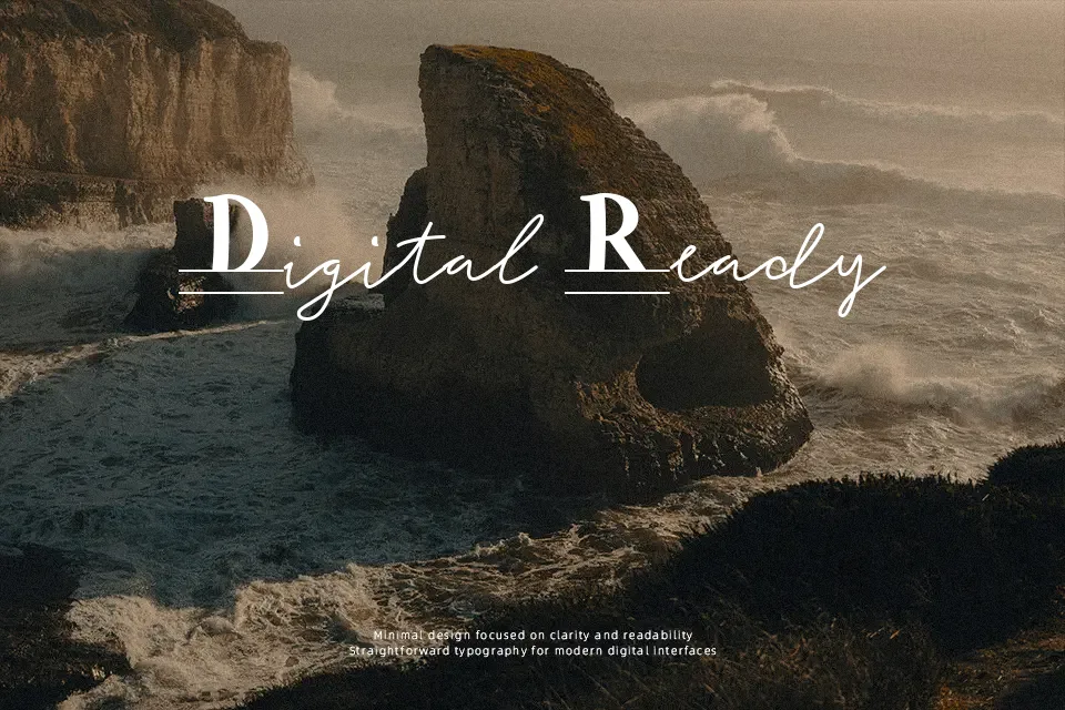 Be My Diamond Font Display Font Preview for Invitation