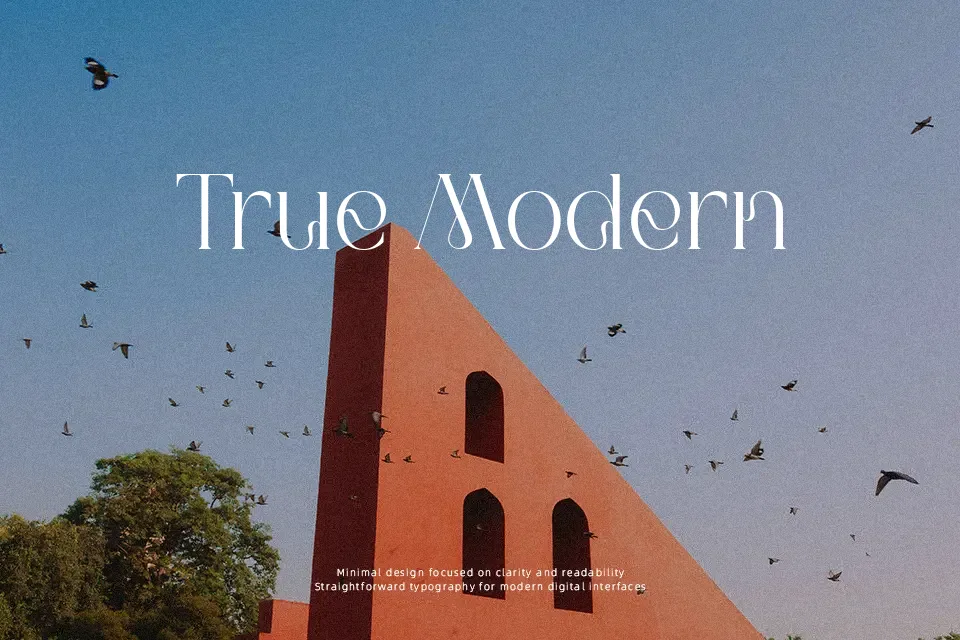 Beacon Aesthetic Font Display Font Preview for Invitation
