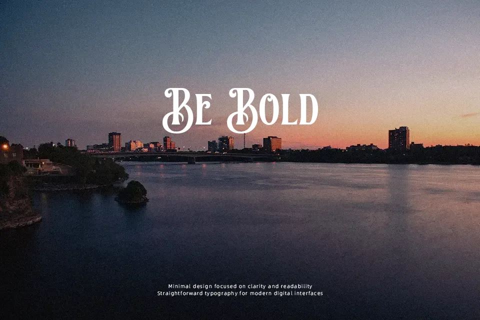 Beatford Font Condensed Font Preview