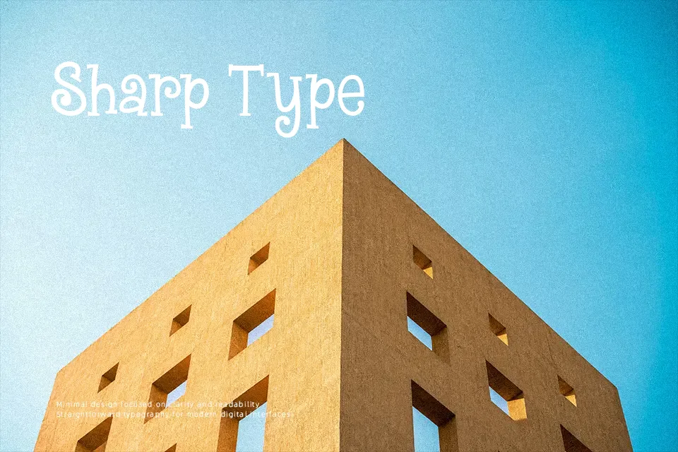 Beautiful Maples Font Font Preview for Warm Poster