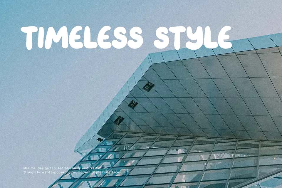 Bebalon Blue Font Font Preview for Bold Mood