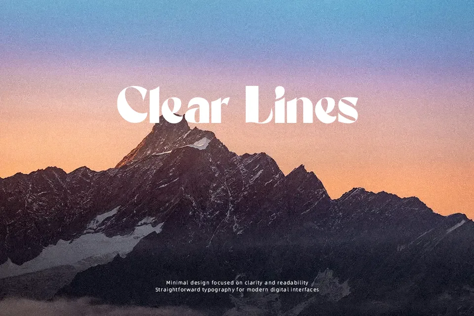 Beckan Font Font Preview for Dramatic Packaging
