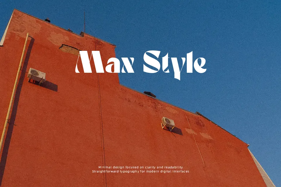 Beckan Font Serif Font Preview for Advertising