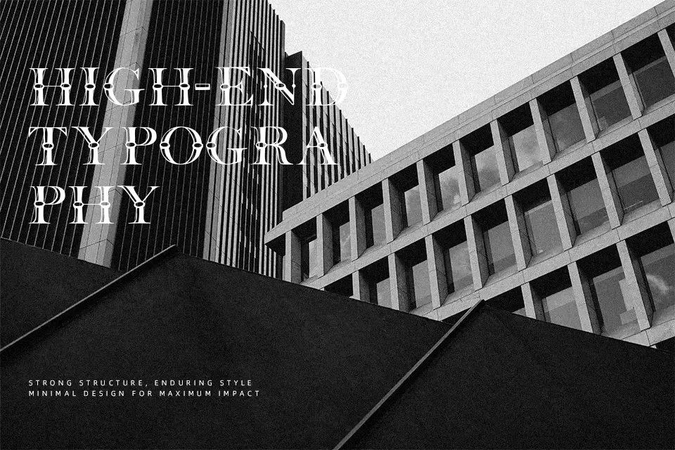 Beffle Font Font Preview for Vintage Editorial