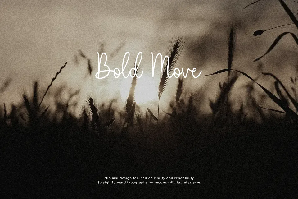 Belle Font Font Preview for Elegant Logo