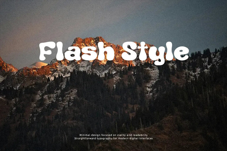 Benomout Font Font Preview for Bold Social Media