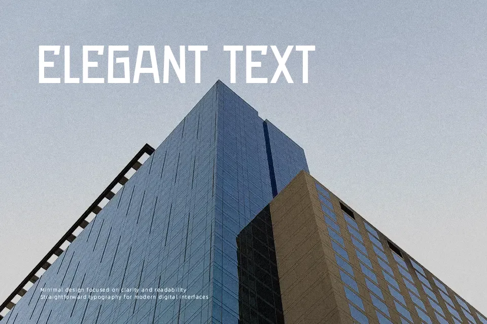 Benzintank Font Font Preview for Poster