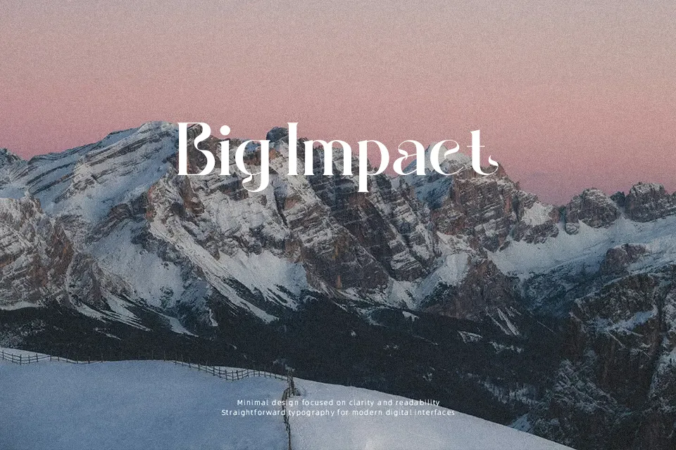 Berlin Font Font Preview for Bold Logo