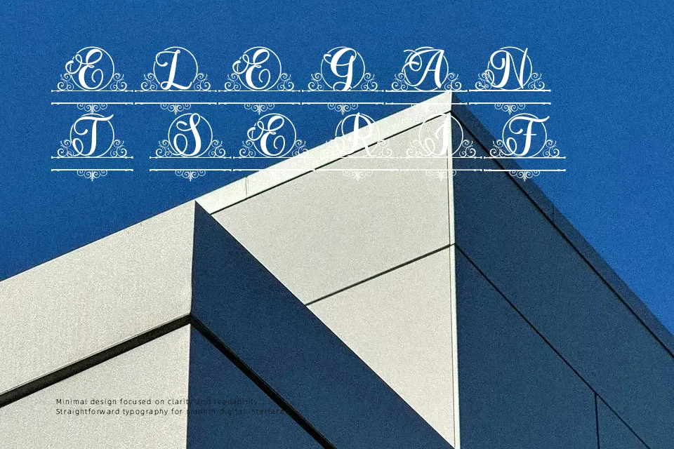 Berlin Monogram Font Font Preview for Timeless Branding