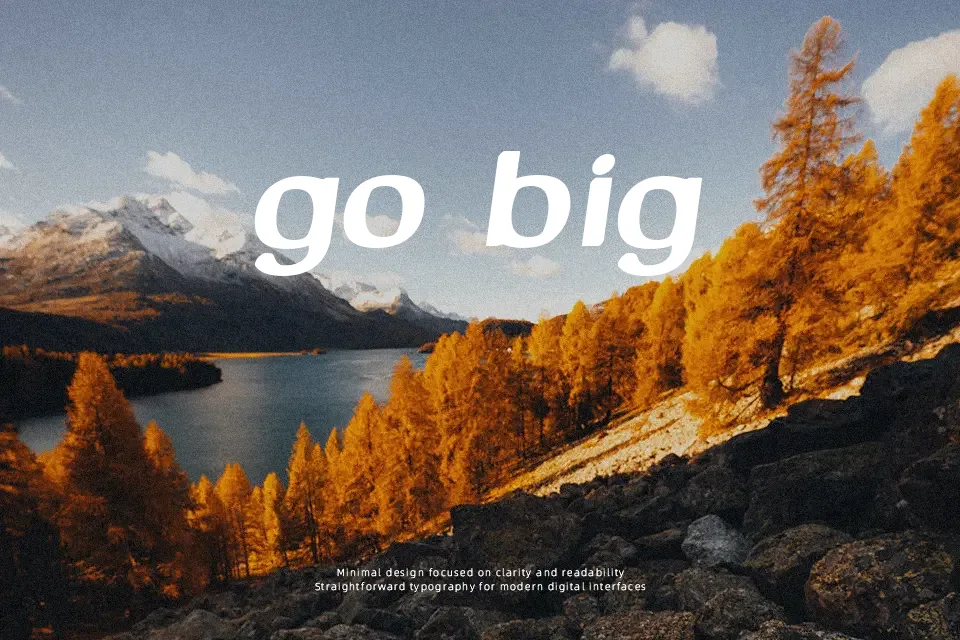Beroga Font Rounded Font Preview