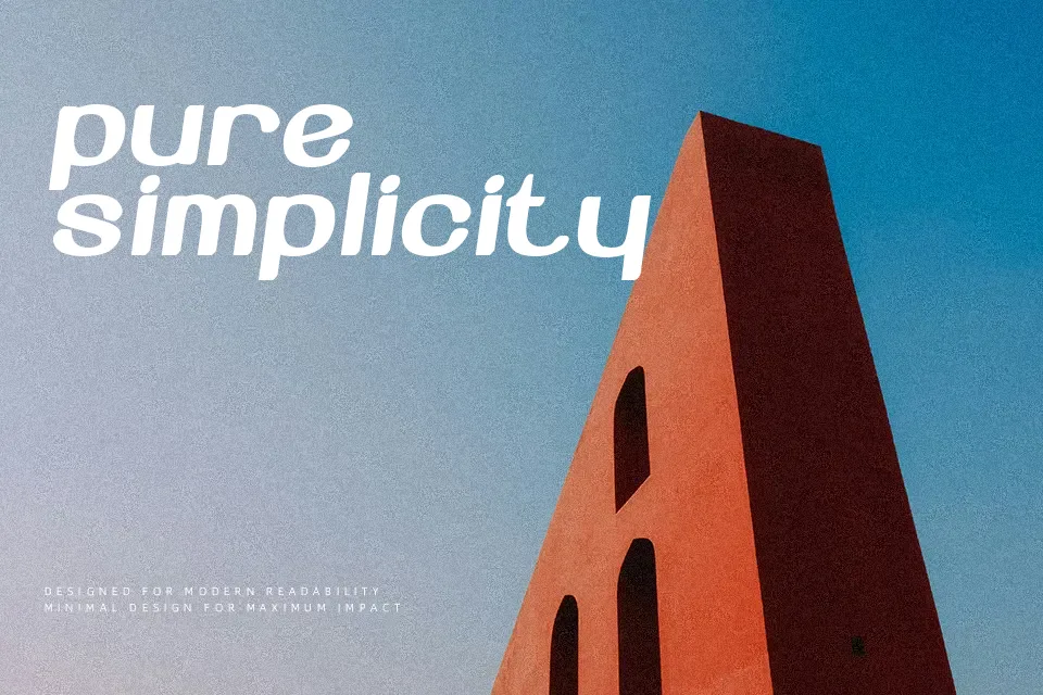 Beroga Font Rounded Font Preview for Branding