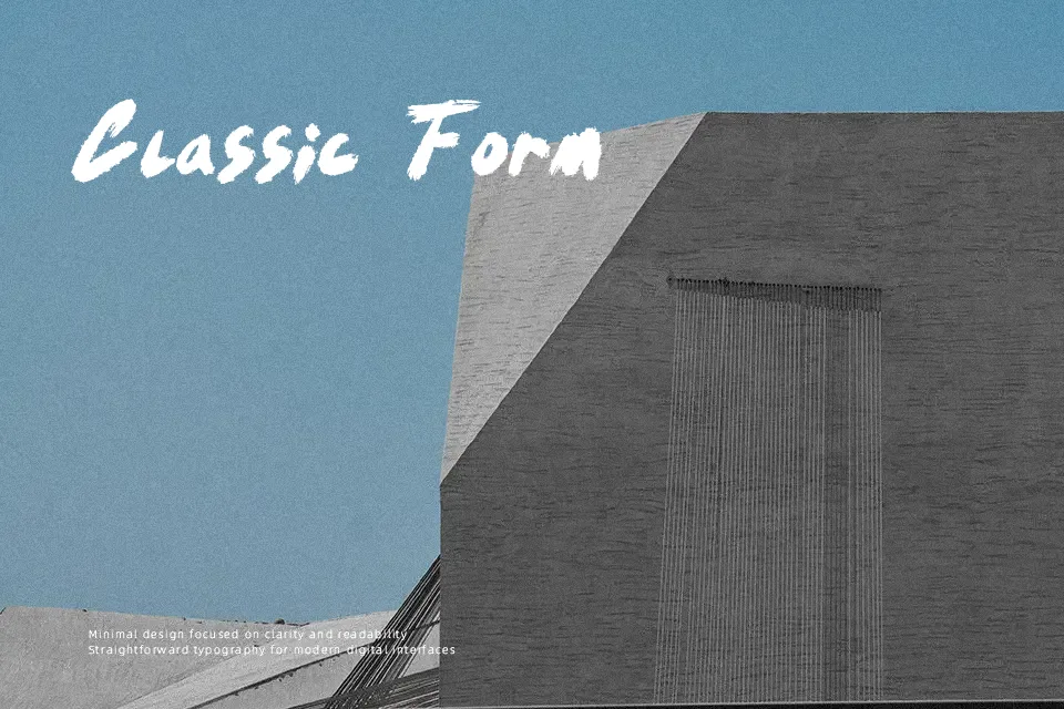 Berscare Font Font Preview for Grunge Halloween