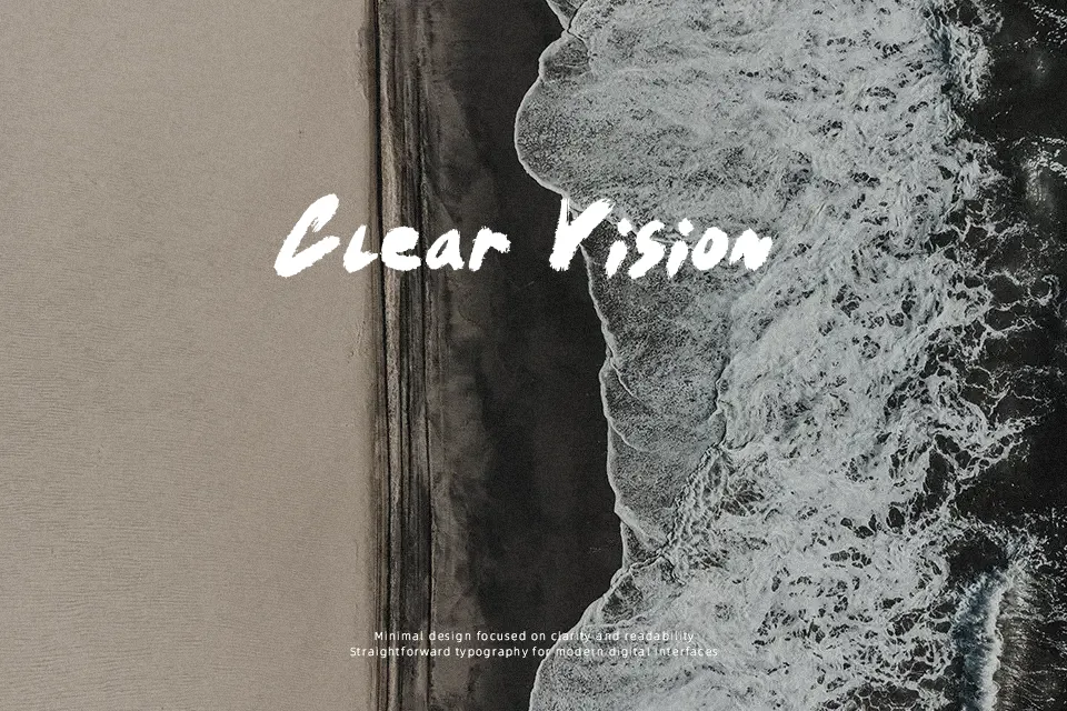 Berscare Font Handwritten Font Preview for Branding