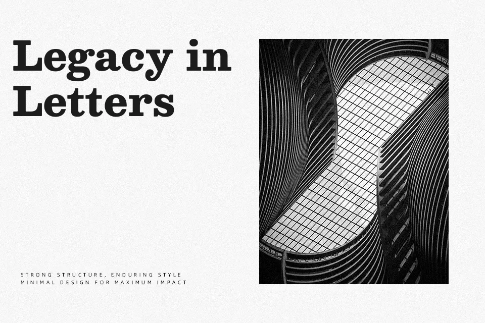 Besley Font Font Preview for Warm Branding