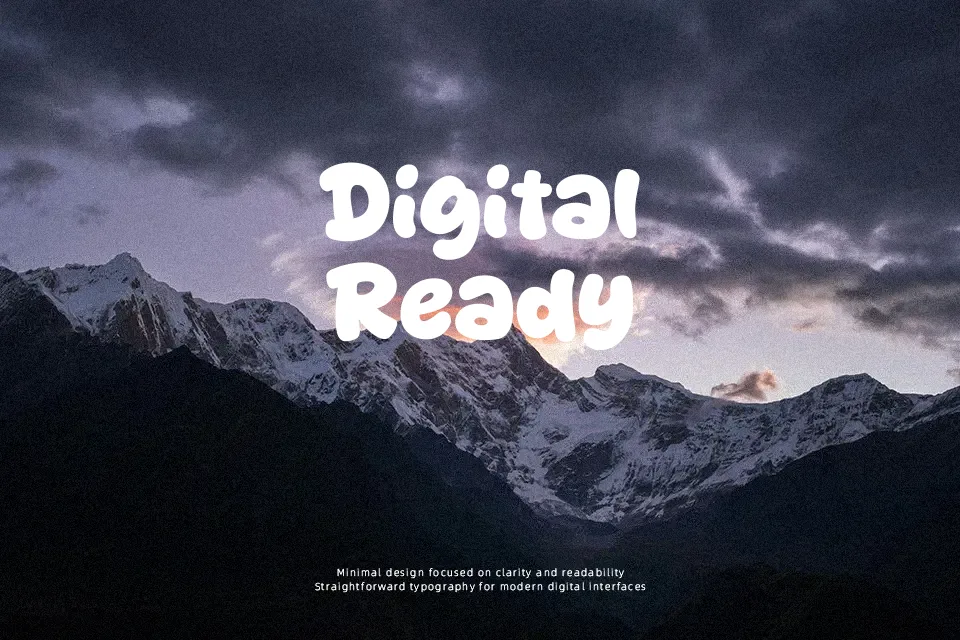 Bestime Font Rounded Font Preview for Social Media