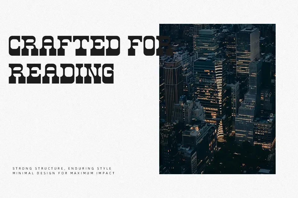 Big Bang Font Decorative Font Preview for Social Media