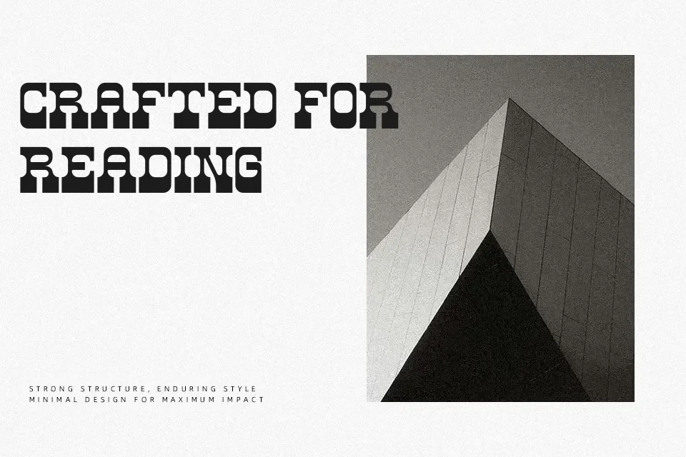 Big Bang Font Font Preview for Dark Mood
