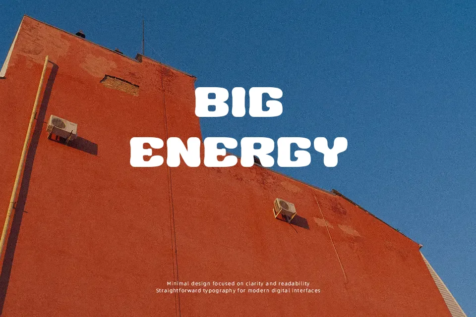 Big Burger G Font Font Preview for Advertising