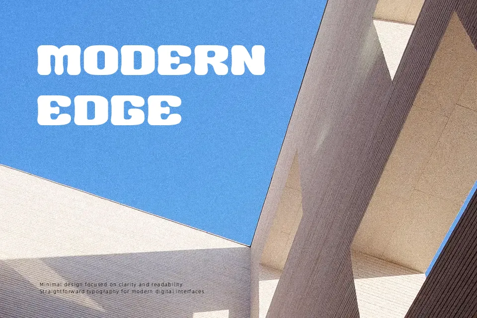 Big Burger G Font Font Preview for Retro Logo