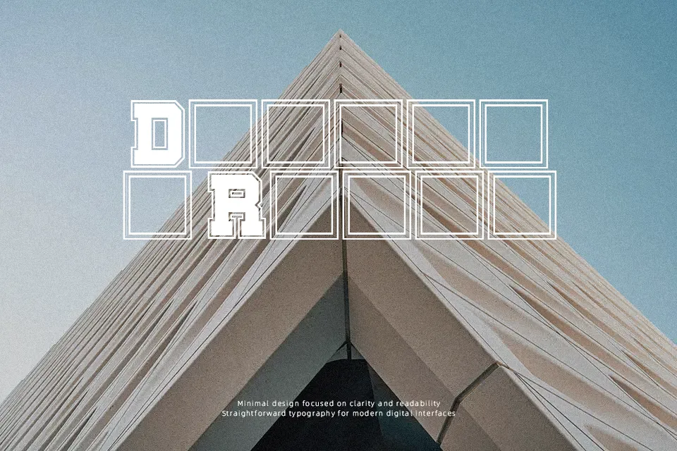Big Campus Font Decorative Font Preview for Headline