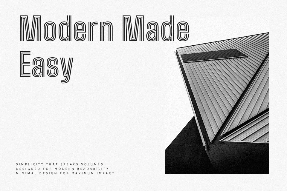 Big Shoulders Inline Font Font Preview for Creative Advertising
