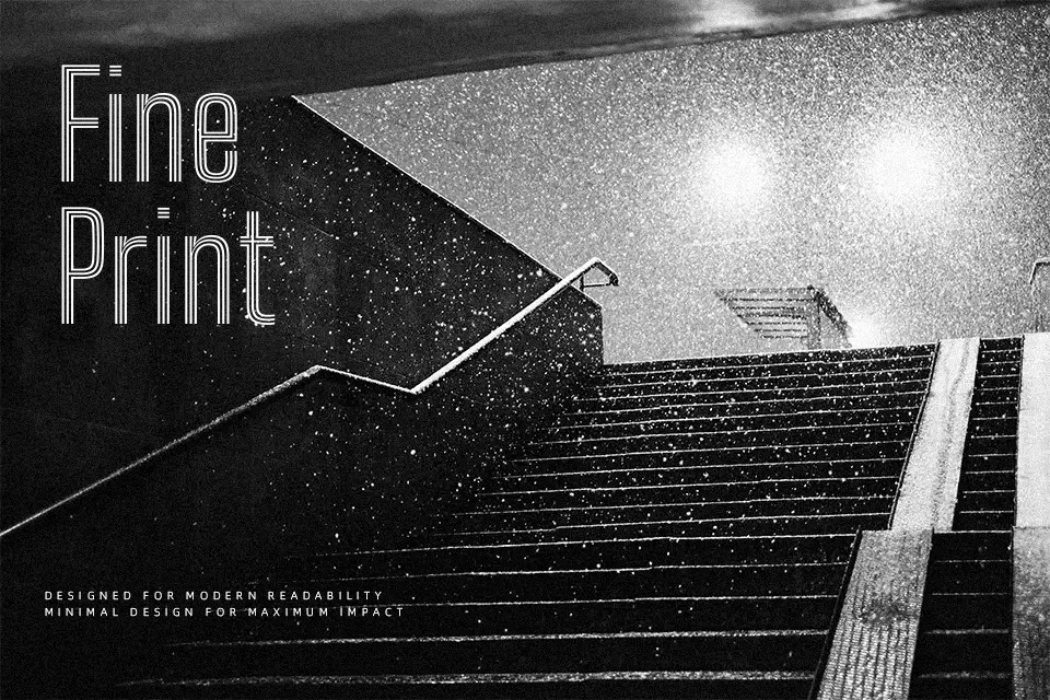 Big Shoulders Inline Font Font Preview for Creative Headline