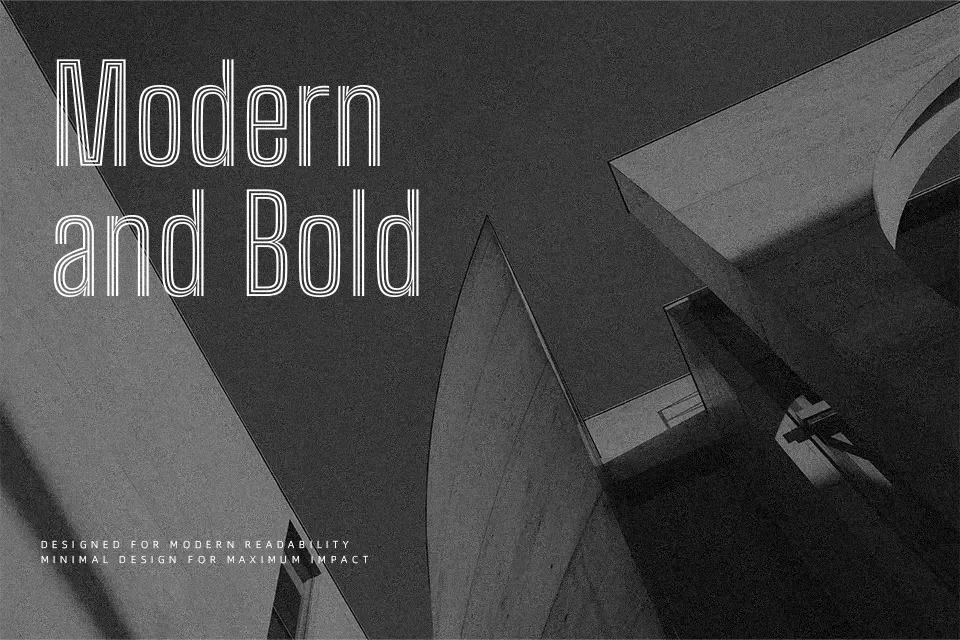 Big Shoulders Inline Font Font Preview for Creative Headline