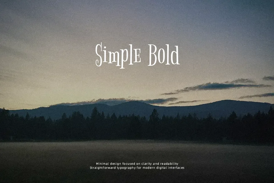 Bigelow Rules Font Font Preview for Bold Headline