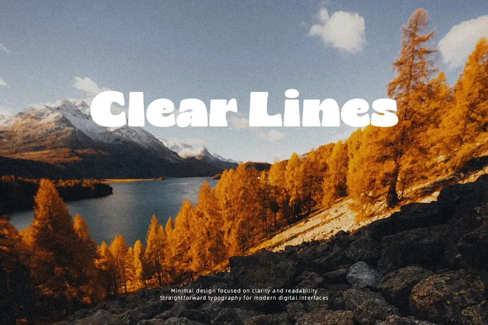 Bilgres Font Expanded Font Preview for Music