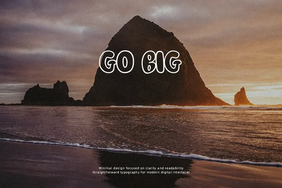 Billy Bounce Font Font Preview for Playful Social Media