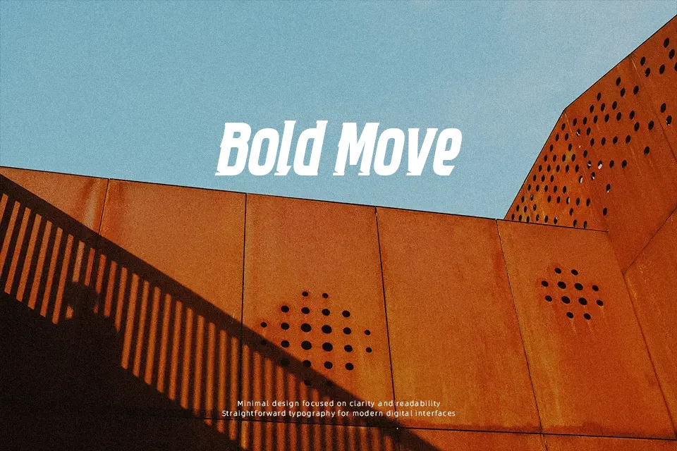 Binnek Font Font Preview for Energetic Mood