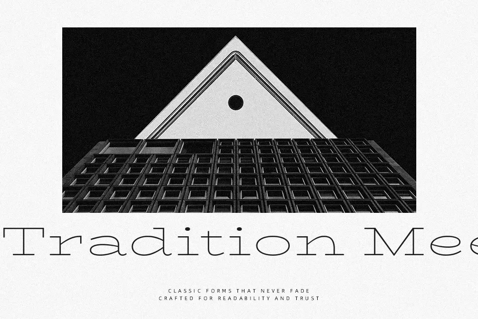 BioRhyme Expanded Font Font Preview for Timeless Headline