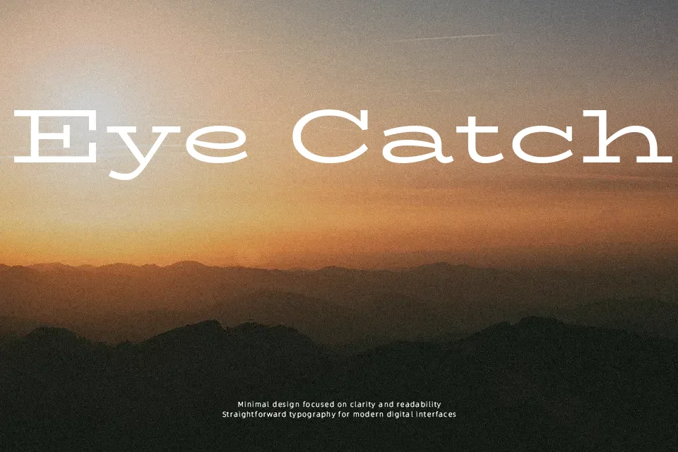 BioRhyme Expanded Font Font Preview for Artistic Poster